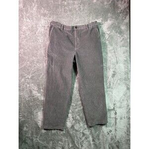 Brooks Brothers Men's Clark Corduroy Chino Pants - 40/32 (36x31 Measured) Gray